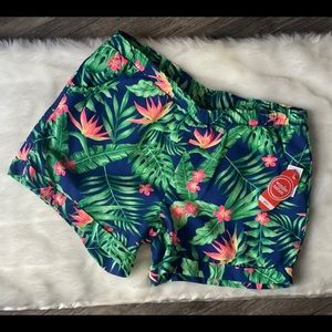 Girls floral shorts